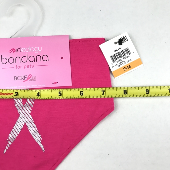 Ideology Breast Cancer Bandana For Pets - Picture 5 of 5